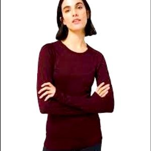 EUC Lululemon Garnet Rest Less size 10